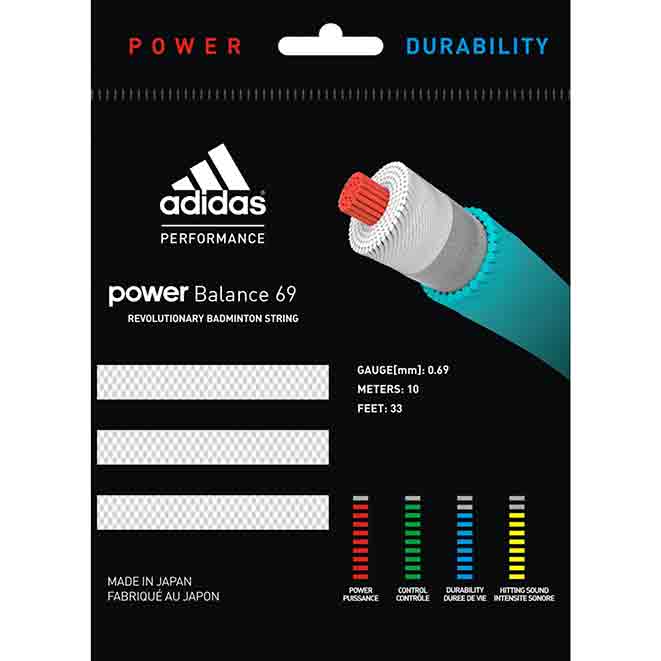 Adidas Power Balance 69 badminton string. Badminton String, Change Badminton String, Badminton Stringing, Badminton String Repair, Badminton Restring, Badminton Restringing, Replace Badminton String, Badminton String Replacement, Singapore