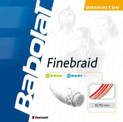 Babolat Finebraid badminton string. Badminton String, Change Badminton String, Badminton Stringing, Badminton String Repair, Badminton Restring, Badminton Restringing, Replace Badminton String, Badminton String Replacement