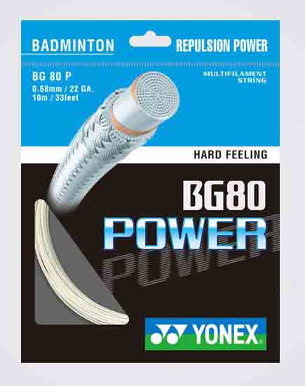 Yonex BG80 Power badminton string. Badminton String, Change Badminton String, Badminton Stringing, Badminton String Repair, Badminton Restring, Badminton Restringing, Replace Badminton String, Badminton String Replacement